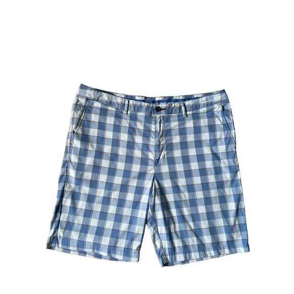 Tommy Bahama Golf Shorts Mens size 40 Plaid Check Quick Dry Nylon Stretch - Picture 1 of 10